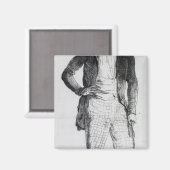 Giuseppe Mazzini Magnet (Vorderseite/Rückseite)