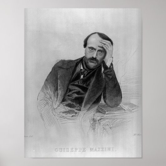 Giuseppe Mazzini Poster (Vorne)