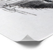 Giuseppe Mazzini Poster (Ecke)