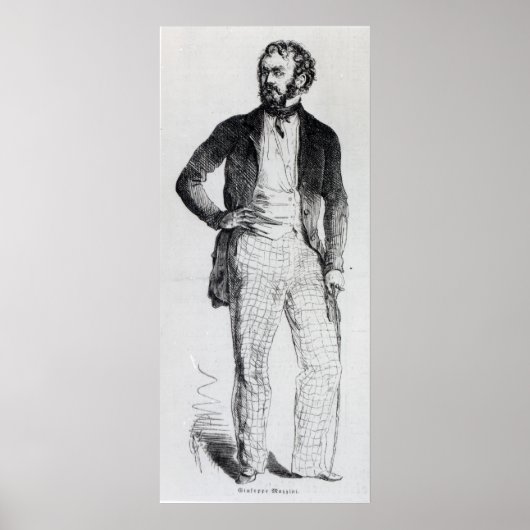 Giuseppe Mazzini Poster (Vorne)