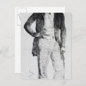 Giuseppe Mazzini Postkarte (Vorne/Hinten)