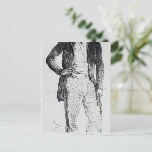 Giuseppe Mazzini Postkarte (Stehend Vorderseite)