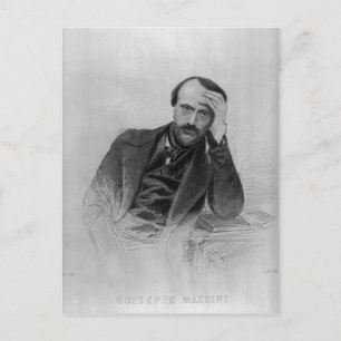 Giuseppe Mazzini Postkarte