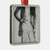 Giuseppe Mazzini Silbernes Ornament (Rechts)