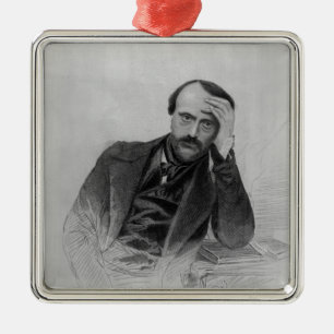 Giuseppe Mazzini Silbernes Ornament