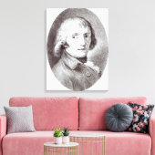 Giuseppe Parini Leinwanddruck (Insitu (Wohnzimmer))