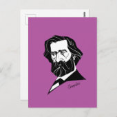 Giuseppe Verd Postkarte (Vorne/Hinten)