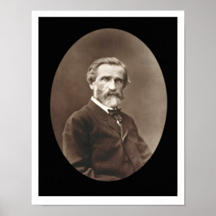 Giuseppe Verdi (1813-1901) von "Galerie Contempor" Poster