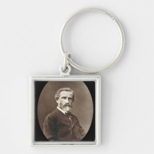 Giuseppe Verdi (1813-1901) von 'Galerie Contempor Schlüsselanhänger