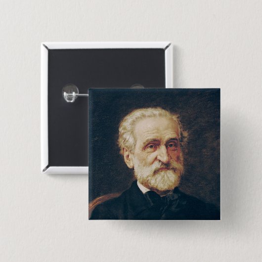 Giuseppe Verdi Button (Vorne & Hinten)