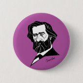 Giuseppe Verdi Button (Vorderseite)