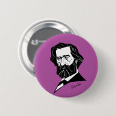 Giuseppe Verdi Button (Vorne & Hinten)