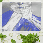 Giuseppe Verdi Geschirrtuch (Gefaltet)