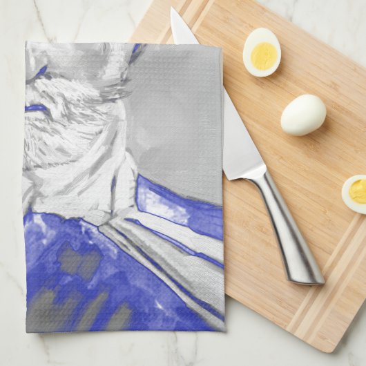 Giuseppe Verdi Geschirrtuch (Viertel Falte)