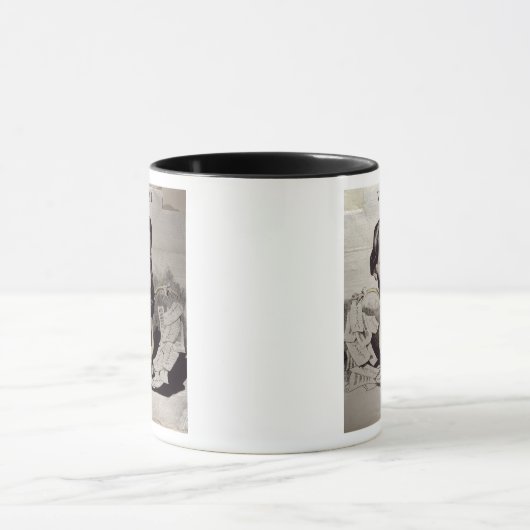 Giuseppe Verdi, Karikatur, 1860's Tasse (Zentrum)