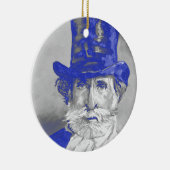 Giuseppe Verdi Keramik Ornament (Rechts)