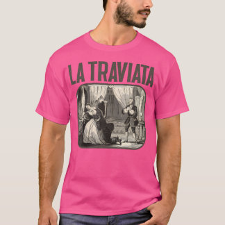 Giuseppe Verdi La Traviata Operndesign für einen O T-Shirt