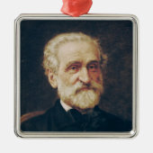 Giuseppe Verdi Ornament Aus Metall (Vorne)