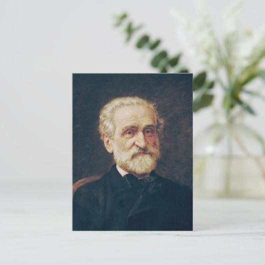 Giuseppe Verdi Postkarte (Stehend Vorderseite)