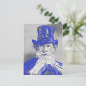 Giuseppe Verdi Postkarte (Stehend Vorderseite)