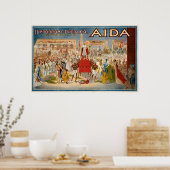Giuseppe Verdis Aida Poster (Küche)