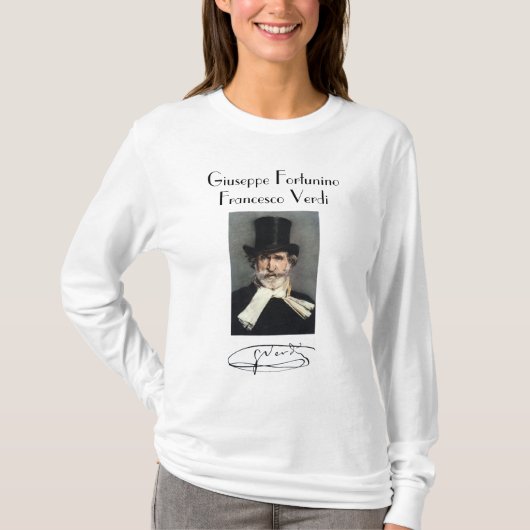 GIUSEPPI FORTUNINO FRANCESCO VERDI T-Shirt (Vorderseite)