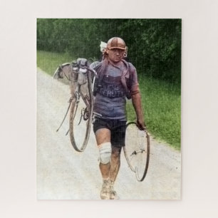 Giusto Cerutti Italienische Tour de France Wrecked Puzzle