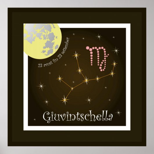 Giuvintschella 23 avust fin 23 settember Poster (Vorne)