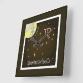 Giuvintschella 23 avust fin 23 settember quadratische wanduhr (Winkel)
