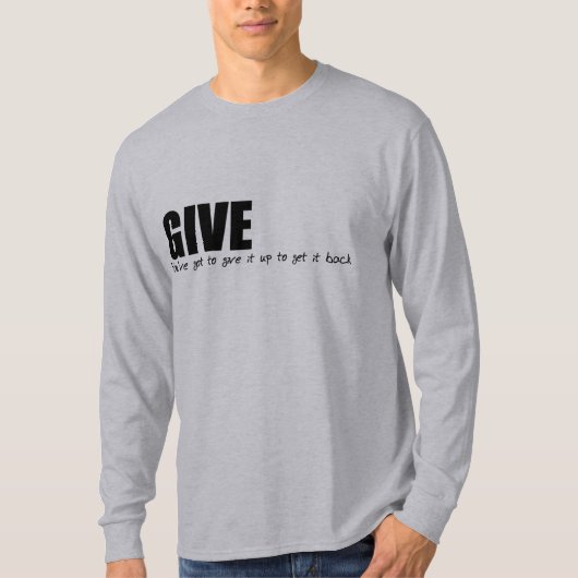 give1 T-Shirt (Vorderseite)