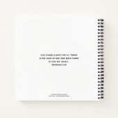 GIVE DANK Christlich Dankesblatt Notizblock (Rückseite)