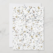 "Give dank" Moderner Erntedank für Herbstleaf Einladung (Rückseite)