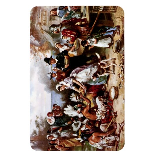 Give Danke.Erntedank Gift Magnet (Vertikal)