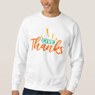 GIVE DANKS ERNTEDANK SWEATSHIRT