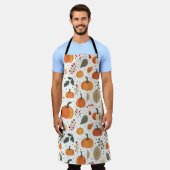 GIVE DANKS Herbst Pumpkins & Blätter Urlaub Schürze (Getragen)