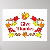 GIVE DANKS POSTER (Vorne)