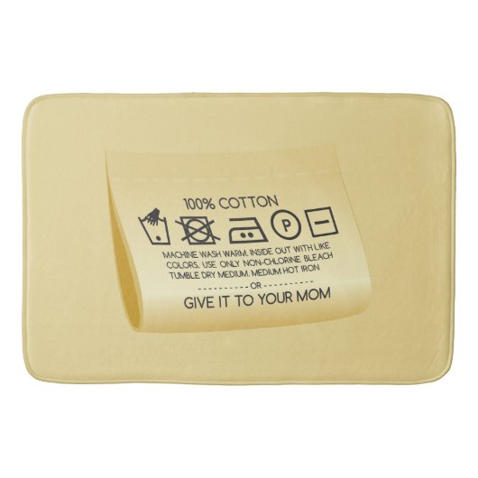 Give it to your mom 1 badematte (Vorderseite)