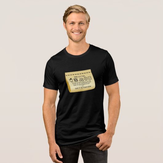 Give it to your mom 1 Tri-Blend shirt (Vorderseite voll)