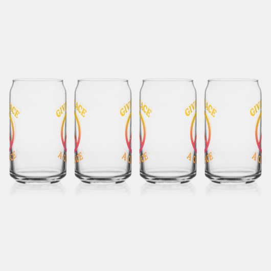 'Give Peace a Chance' Drinkware Set Dosenglas (Links)