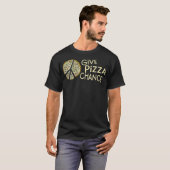 GIVE PIZZA A CHANCE - Funny Pizza T-Shirt (Vorne ganz)