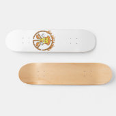 GIVE PIZZA Eine CHANCE lustige Pizzeria-Idee Skateboard (Horizontal)