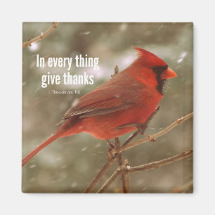 Give Thanks Bibel Magnet