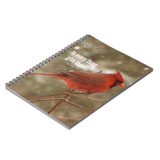 Give Thanks Bibel Notizblock (Linke Seite)