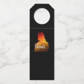 GIVE THANKS BOTTLE TAG FLASCHENANHÄNGER (Rückseite)