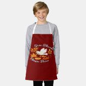'Give Thanks, Choose Peace' All-Over Print Apron Schürze (Getragen)