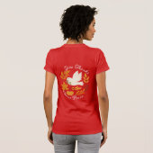 'Give Thanks, Choose Peace' Bella+Canvas T-Shirt (Schwarz voll)