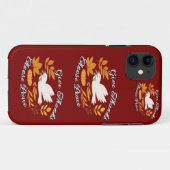 'Give Thanks, Choose Peace' iPhone / iPad case (Rückseite (Horizontal))