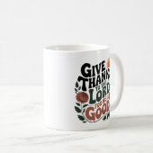 Give Thanks - Christian Kaffeetasse (VorderseiteRechts)
