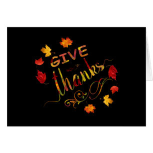 Give Thanks Fall Rustic Thanksgiving Monogram
