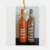**GIVE THANKS** ORNAMENT FOR WINE LOVERS (Vorderseite)